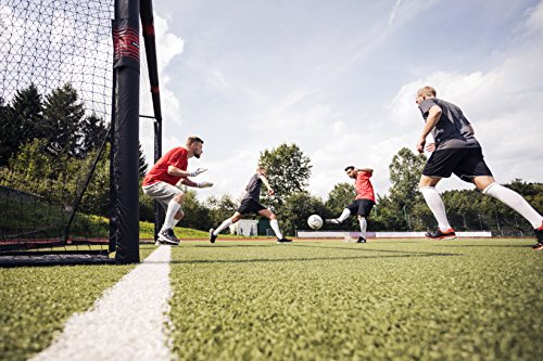 Hudora Portería de fútbol Pro Tect para niños y Adultos, portería de fútbol Metal, Color Multicolor, tamaño 300 x 200 cm