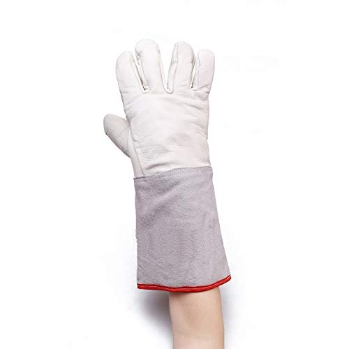 HUOQILIN Guantes Resistentes A Bajas Temperaturas, Nitrógeno Líquido, Amoníaco, Piel De Vaca, Gasolinera, Anticongelante, Cámara Frigorífica, Protección contra El Frío. (Size : 46cm)