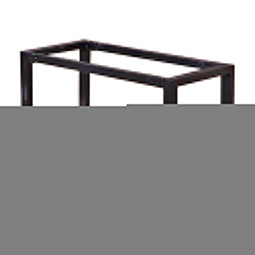 HXBH Patas de muebles de hierro forjado - Mesa de comedor Patas del escritorio Mesa de conferencias Pata de banco de trabajo Banco de soporte Soporte para mesa de entrenamiento de pies Soporte - Sin