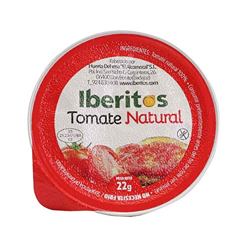 Iberitos Tomate Natural en monodosis de 22 gramos x 45 unidades sin conservantes ni colorantes