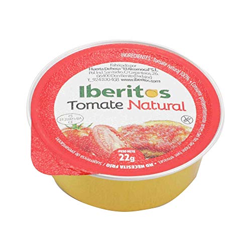 Iberitos Tomate Natural en monodosis de 22 gramos x 45 unidades sin conservantes ni colorantes