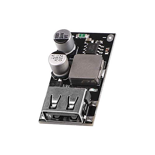 ICQUANZX 3pcs DC-DC Buck Converter 6V-32V (12 24V) Módulo Power Buck a QC3.0 Convertidor de Fuente de alimentación USB de Carga rápida con Carga rápida para IP-Hone Hua-wei FCP