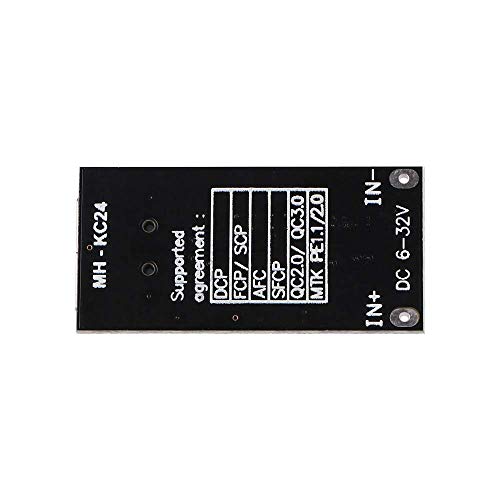 ICQUANZX 3pcs DC-DC Buck Converter 6V-32V (12 24V) Módulo Power Buck a QC3.0 Convertidor de Fuente de alimentación USB de Carga rápida con Carga rápida para IP-Hone Hua-wei FCP