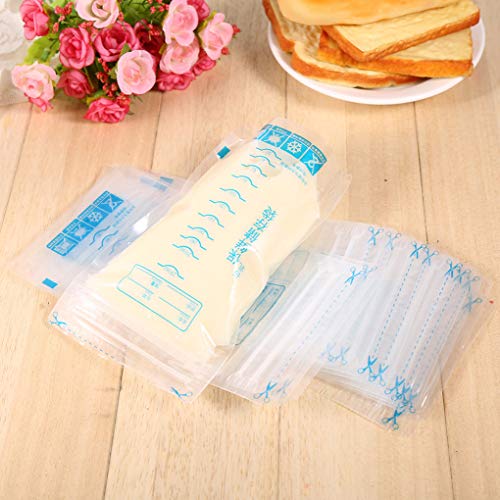 Idyandyan 30pcs / Set 250ml de Almacenamiento de Leche Materna Bolsas Bolsa de Almacenamiento Lactancia Materna congelador de Almacenamiento de contenedores Bolsa de los Bolsos