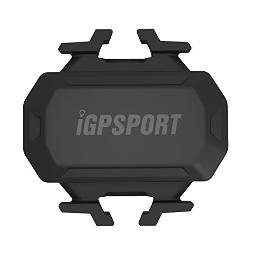 iGPSPORT SPD61 (versión española) - Sensor de Velocidad inalámbrico Ant+ / 2.4G y Bluetooth 4.0 Ciclismo y Bicicleta. Compatible con Ciclo computadores GPS Garmin, Bryton, Sigma. IPX7. Sin imanes