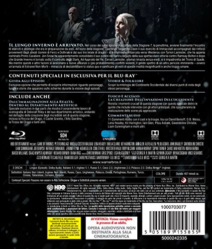 Il Trono Di Spade  - Stagione 07 (3 Blu-Ray) (Stand Pack) [Italia] [Blu-ray]