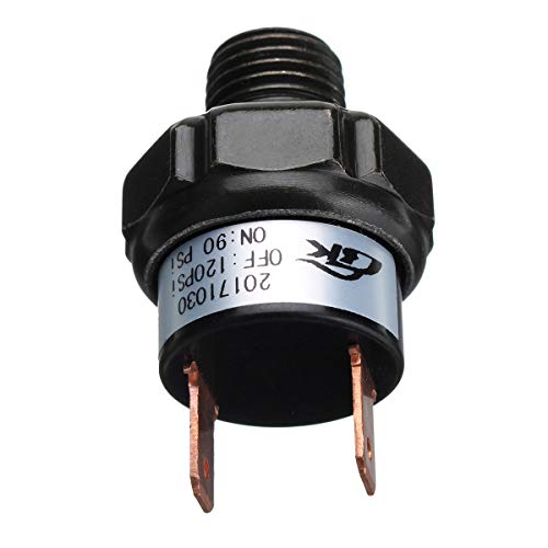 ILS – 90-120 PSI compresor de Aire Control presostato válvula Heavy Duty 1/4 NPT End