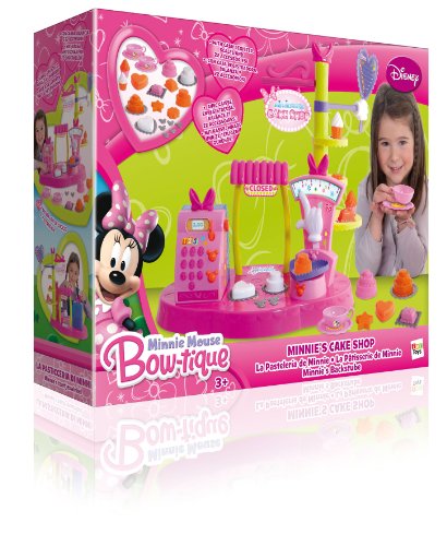 IMC Toys - Pastelería Minnie con Caja Registradora Balanza Y 20 Accs. 43-180642