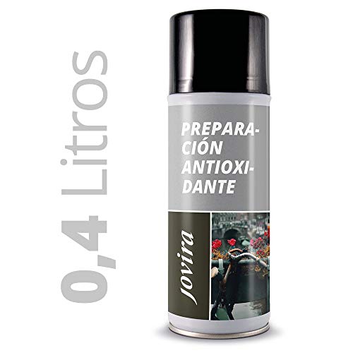 IMPRIMACION ANTIOXIDANTE METAL, Pintura tratamiento superficies de metal anti oxido. Imprimacion uso general, Proteccion total. Anti oxidante. (SPRAY, NEGRO)