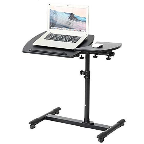 Inclinación del Ordenador portátil portátil, Ajustable Lap Mesilla de Noche Mobile PC Altura del ratón Soporte de Escritorio Robusta Sofá Cama Mesa Lateral del balanceo turística d