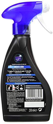 Induclen Limpiador de Inducción en spray, limpieza protección y brillo - Pack de 5 x 250 ml