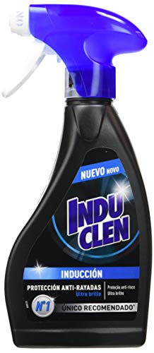 Induclen Limpiador de Inducción en spray, limpieza protección y brillo - Pack de 5 x 250 ml