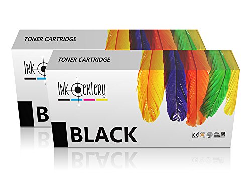 Ink Centery - Pack de 2 tóners compatibles con Lexmark E120. Color negro, capacidad de impresión 2.000 páginas