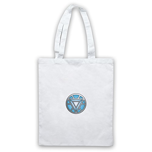 Inspirado por Iron Man Chest Arc Reactor No Oficial Bolso, Blanco