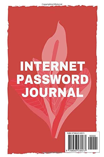 Internet Password Journal: Complexity is Important Use Phrases Remember to Update Wi-Fi Internet Mixed ABC 123 #$%: Premium Journal And Logbook To ... Keeper, Vault Notebook by Cupcake Sprinkles
