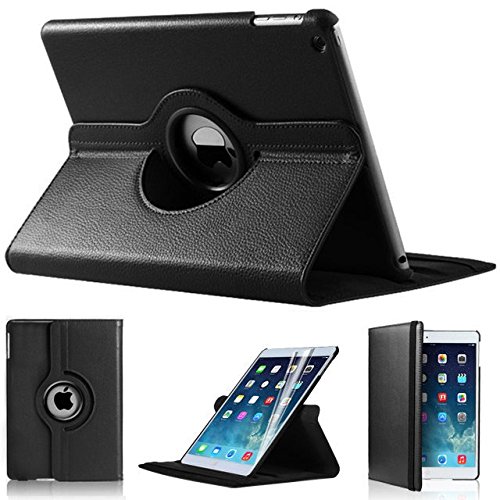 iPro Productos rotación 360 Degree Funda de Piel sintética para iPad 2/3/4