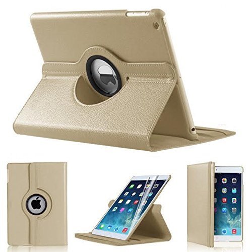 iPro Sun Productos Funda de Piel sintética Giratorio de 360 ° para iPad 2/3/4