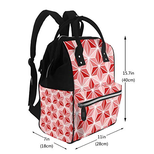 Isosceles Multi-Function Travel Backpack Nappy Bag,Fashion Mummy Bag