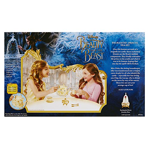 Jakks Pacific Juego de Té Encantado La Bella y la Bestia