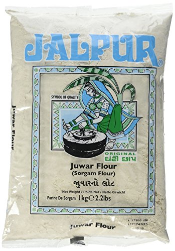 Jalpur - Harina gruesa de sorgo - Juwar - molida a la piedra - 1 kg