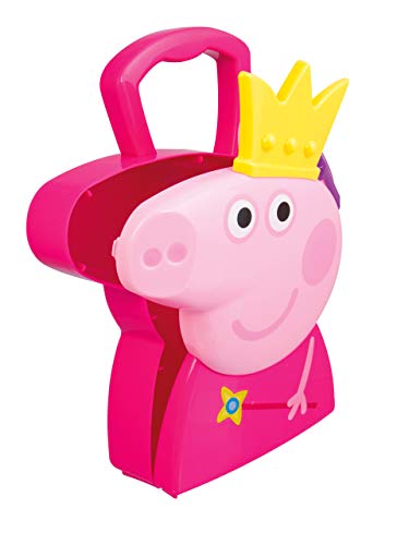 Jamara 410096 - Juego de joyero de 7 Piezas con maletín de Transporte Estable y manejable para Princesa, diseño de Peppa Pig, Color Rosa