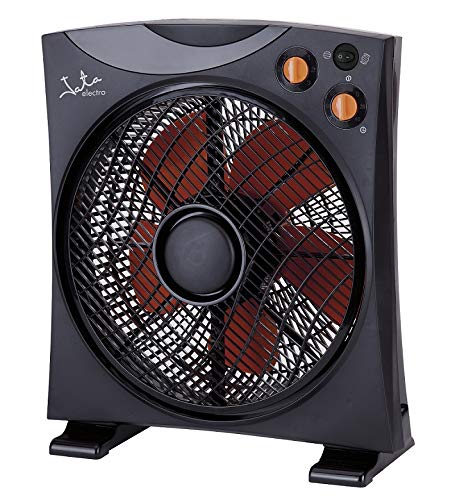 Jata VS3012 Ventilador de Suelo, 45 W, 200 Decibelios, Plástico, Negro