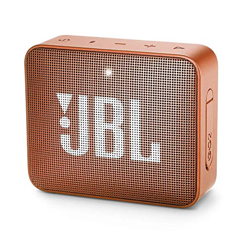 JBL GO 2 - Altavoz inalámbrico portátil con Bluetooth , Parlante resistente al agua (IPX7) , hasta 5h de reproducción con sonido de alta fidelidad , Naranja