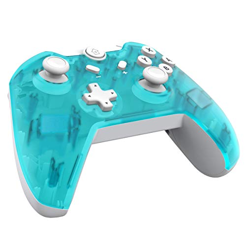 JFUNE Mando Inalámbrico para Nintendo Switch, Pro Controlador Wireless Switch Gamepad, 6-Axis Gyro Dual Motor Switch Controller- Nueva versión 2019 (Verde)