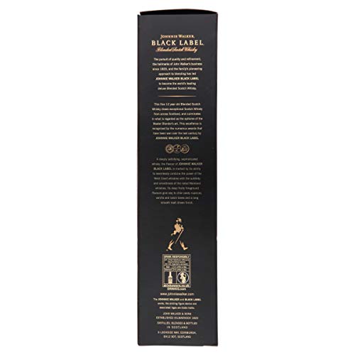 Johnnie Walker Black Whisky Escocés - 700 ml