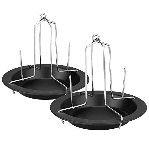 Juego de 2 asadores para pollo – Soporte para asar pollos – Asador de pollo – Asador de pollo – pollo – pollo