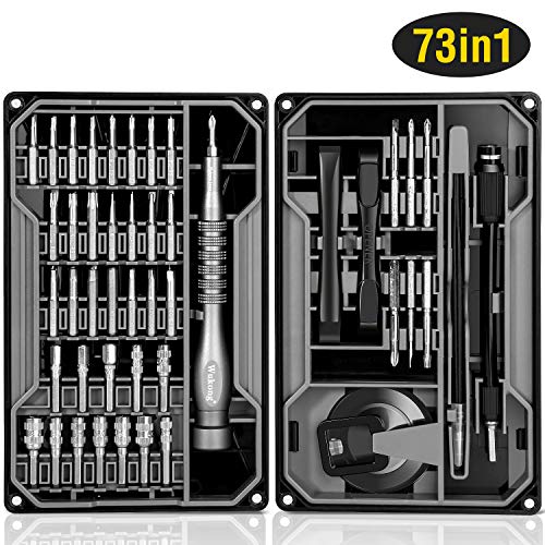 Juego de Destornilladores 73 en 1 Kit de Herramientas de Reparación de Destornilladores de Precisión Extraíble para iPhone/XS / 8P / 8 Computadora Tableta Consola deJuegos Dispositivo Electrónico