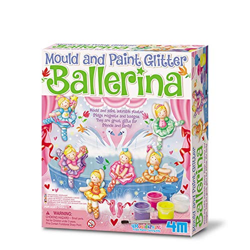 Juego de pintar y moldear yeso Bailarinas