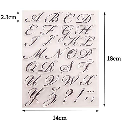 Juego de sellos de decoración para tartas con letras, calidad Original, 26 letras mayúsculas, kit de herramientas para decoración de pasteles con fondant, estampado, fabricación de galletas moldeadas