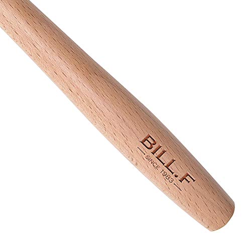 Juego de utensilios de cocina de madera de haya, utensilios de cocina, utensilios de cocina, 4 piezas, cuchara y espátula, mezcla perfecta para ollas y sartenes antiadherentes