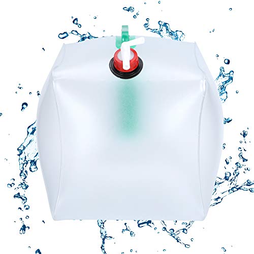 JULYKAI Bolsa de Agua de PVC 20L, Pala Plegable Ligera no tóxica, Cubo de Agua Plegable, Actividad portátil al Aire Libre para Asar al Aire Libre