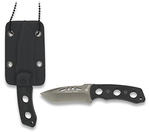 K25- 32178 - Cuchillo F/kydex. Titanium. Hoja 6.6 - Herramienta para Caza, Pesca, Camping, Outdoor, Supervivencia y Bushcraft