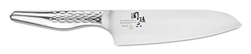 Kai Seki Magoroku Shoso AB-5156 - Cuchillo japonés santoku (hoja de 16,5 cm)