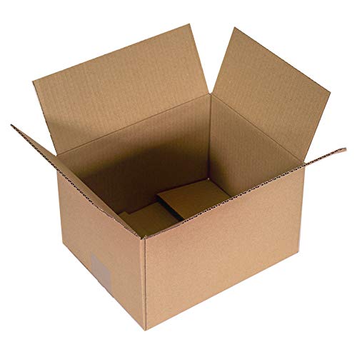 Kartox | Cajas de Cartón | Canal Simple Reforzado | Caja almacenaje | 30x25x25 | 25 Unidades