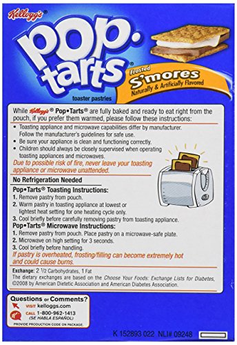 Kellogg's S'mores Pop Tarts - 416g