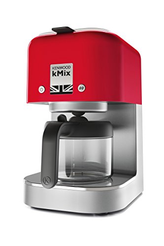 Kenwood kMix Independiente, Cafetera de filtro, 750 ml, De café molido, 1000 W, Rojo (Spicy Red)