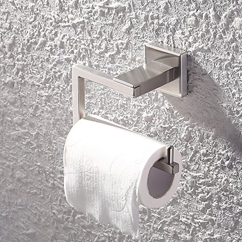 KES Portarrollos Para Papel Higiénico Soporte Papel Higienico Pared Dispensador Papel Higienico Acero Inoxidable Acabado Cepillado, A2470-2