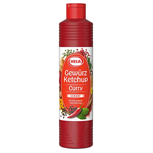 Ketchup Curry Especiado Hela picante 800ml