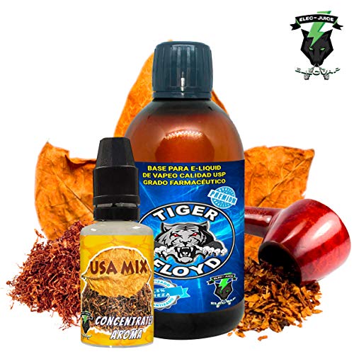 Kit Alquimia Vapeo | usa mix Aroma Concentrado + Base Vapeo - 70VG/30PG - 100 ml | Sin Nicotina: 0mg | Para Vaper Cigarrillo Electronico | Sabor Flavour