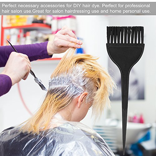 Kit de tinte para el cabello, cepillo para el cabello y juego de tazones 4Pcs profesional para cabello tinte para cabello Perming Tint Bleach Tools