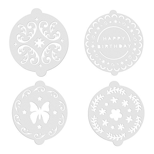 Kitchen Craft - Plantillas Decoracion, Set de 8 Unids