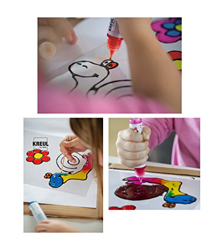 KREUL MUCKI - Kits de Manualidades para niños (Kids' Drawing Stencil Set, Pintura, Plantilla, Niño/niña, 4 año(s), Niño, Caja)