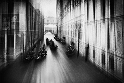 Kunst für Alle Impresión artística/Póster: Roswitha Schleicher-Schwarz Bridge of Sighs - Impresión, Foto, póster artístico, 90x60 cm