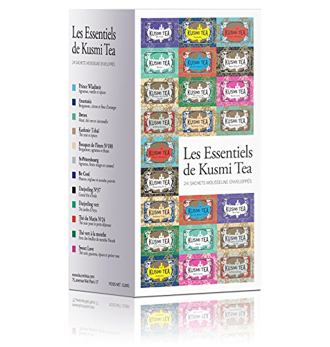 Kusmi Tea - Tés surtidos The Essencial 24 bolsitas