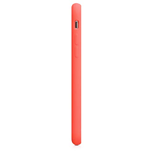 kwmobile Funda Compatible con Apple iPhone 6 / 6S - Carcasa de TPU para móvil - Cover Trasero en Coral Vivo