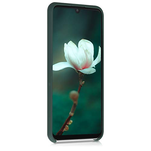 kwmobile Funda Compatible con Huawei P30 Lite - Carcasa de TPU para móvil - Cover Trasero en Verde Musgo